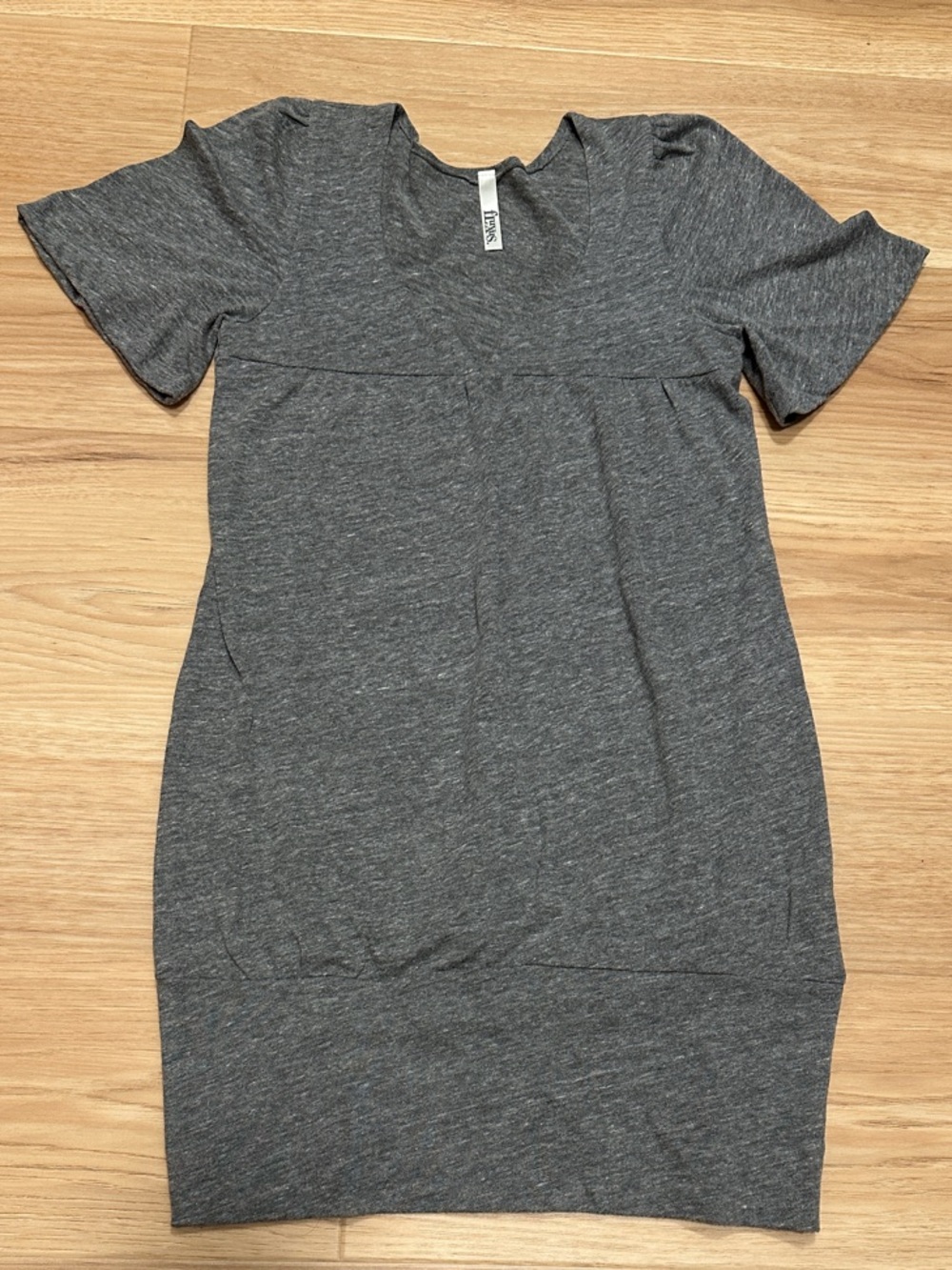 Women’s Grey Fluxus T-Shirt Dress